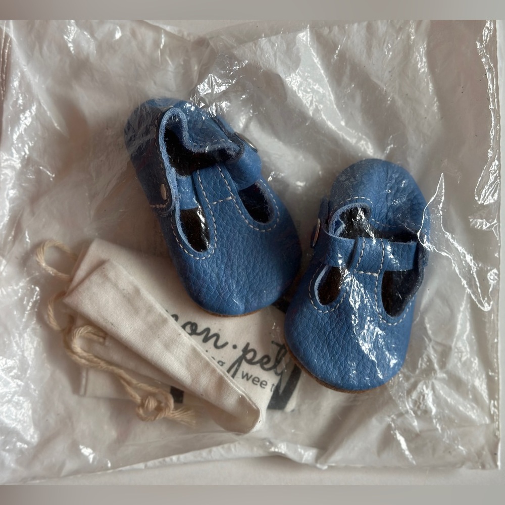 NWT Size 1 Backyard Blue Baby MPs Periwinkle‎